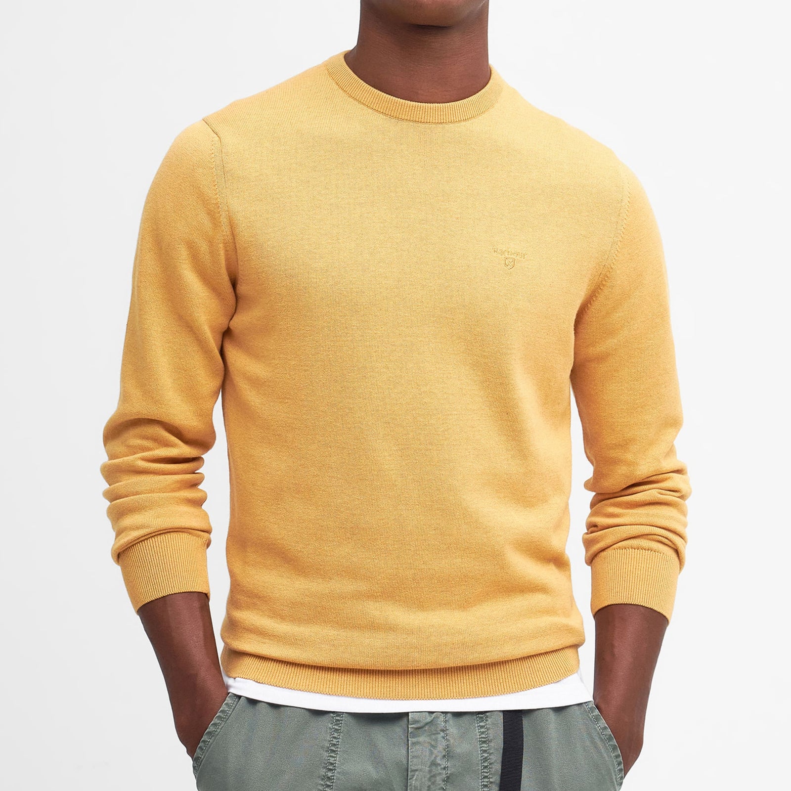 Pima Cotton Crew Neck Jumper