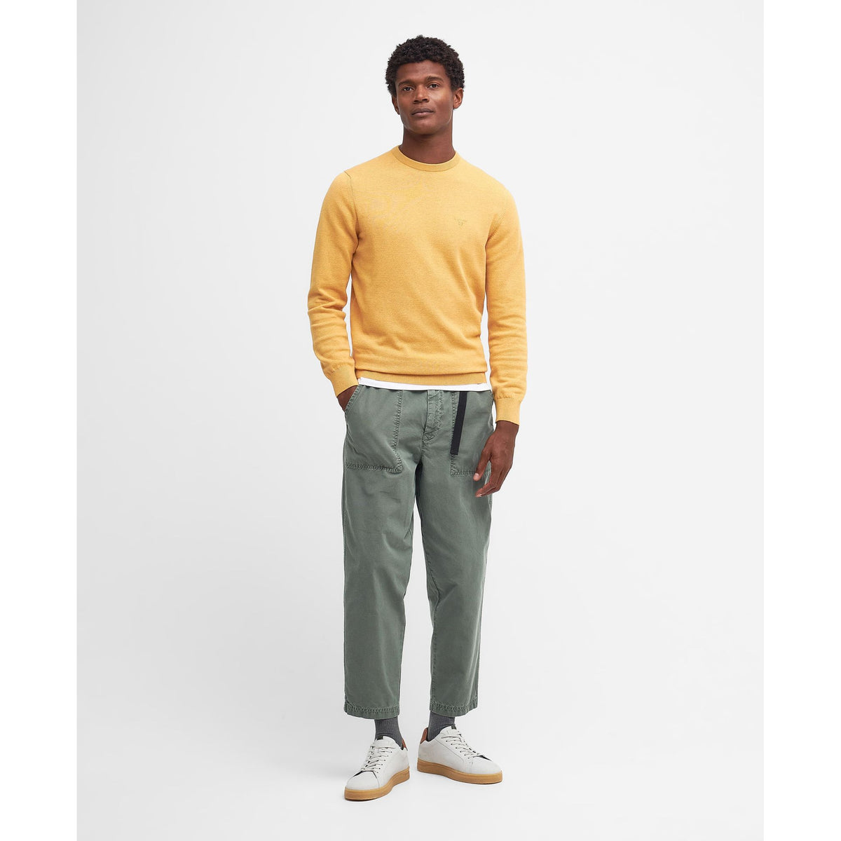 Pima Cotton Crew Neck Jumper