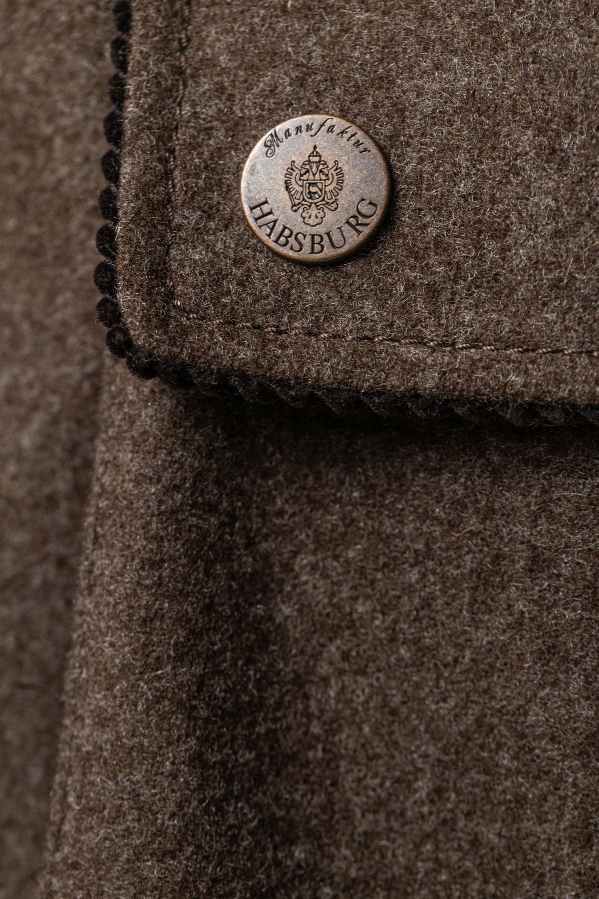 Habsburg Antonius Loden Parka - buttons