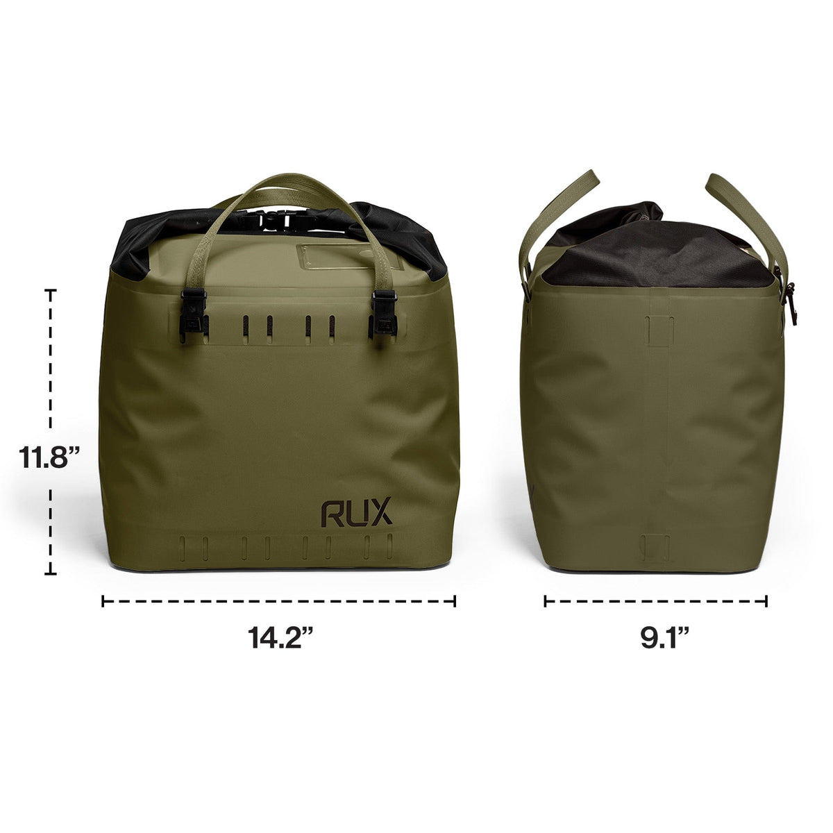 RUX Soft Cooler Bag (25L) Green