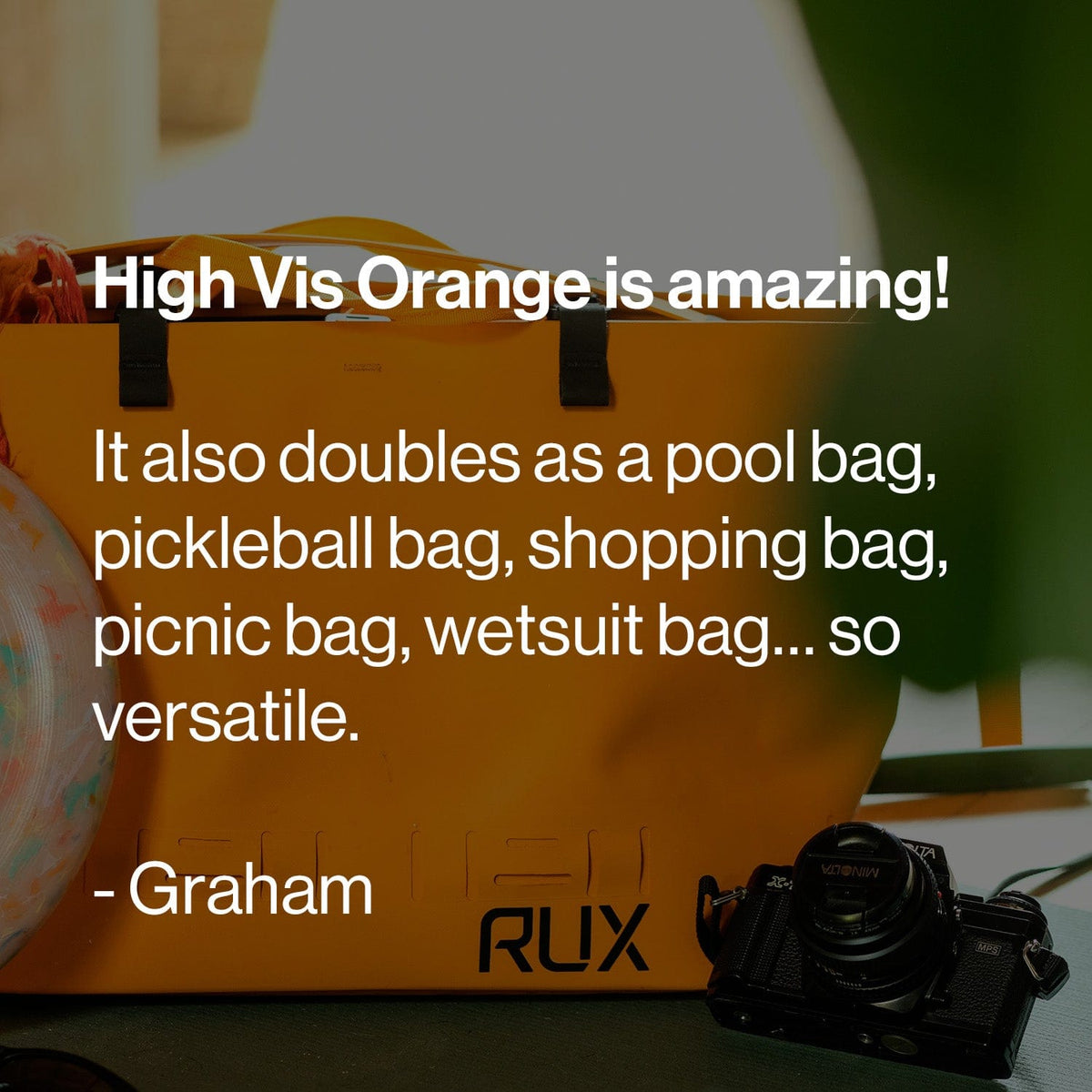 RUX Waterproof Bag Orange