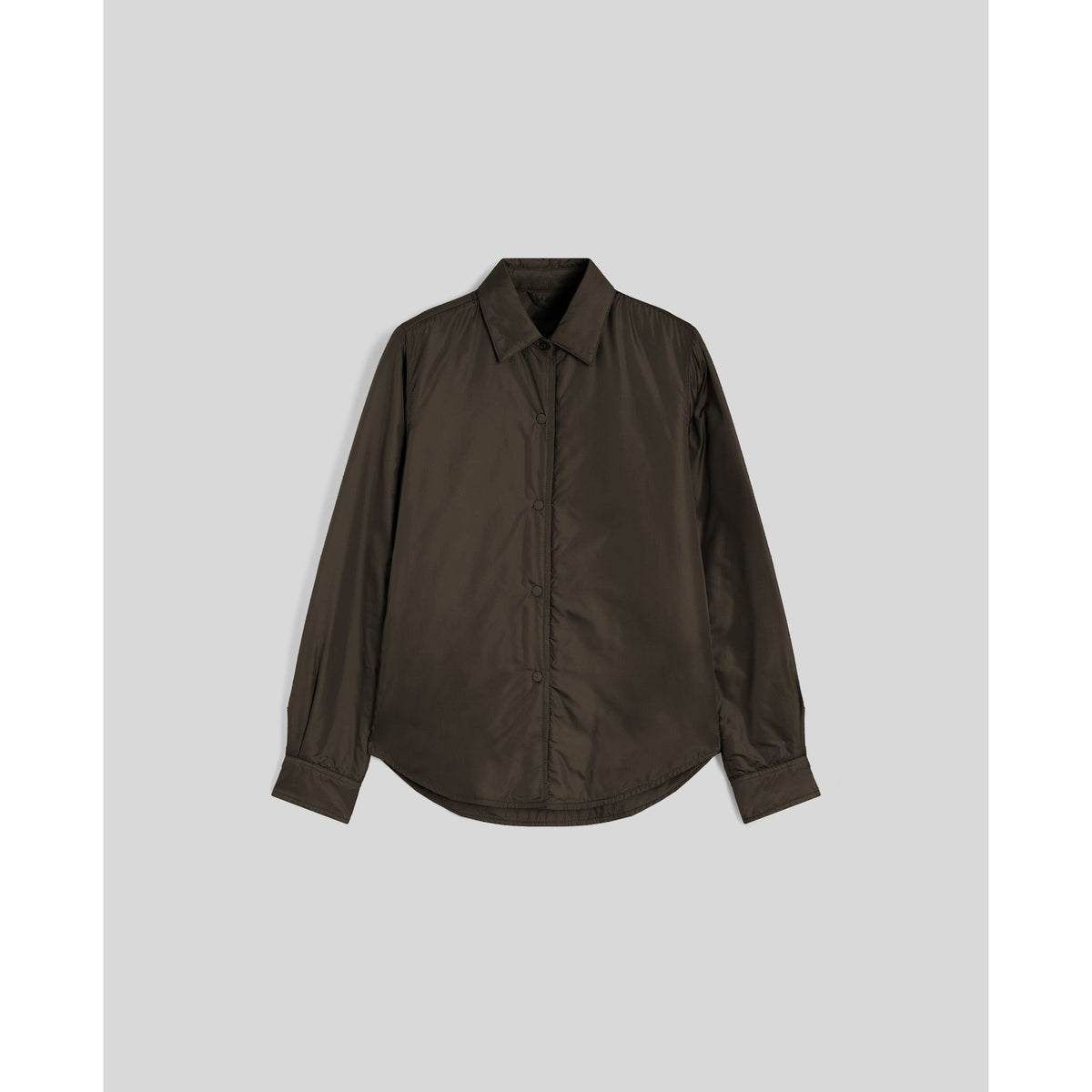 Glue Padded Nylon Jacket-Shirt Military