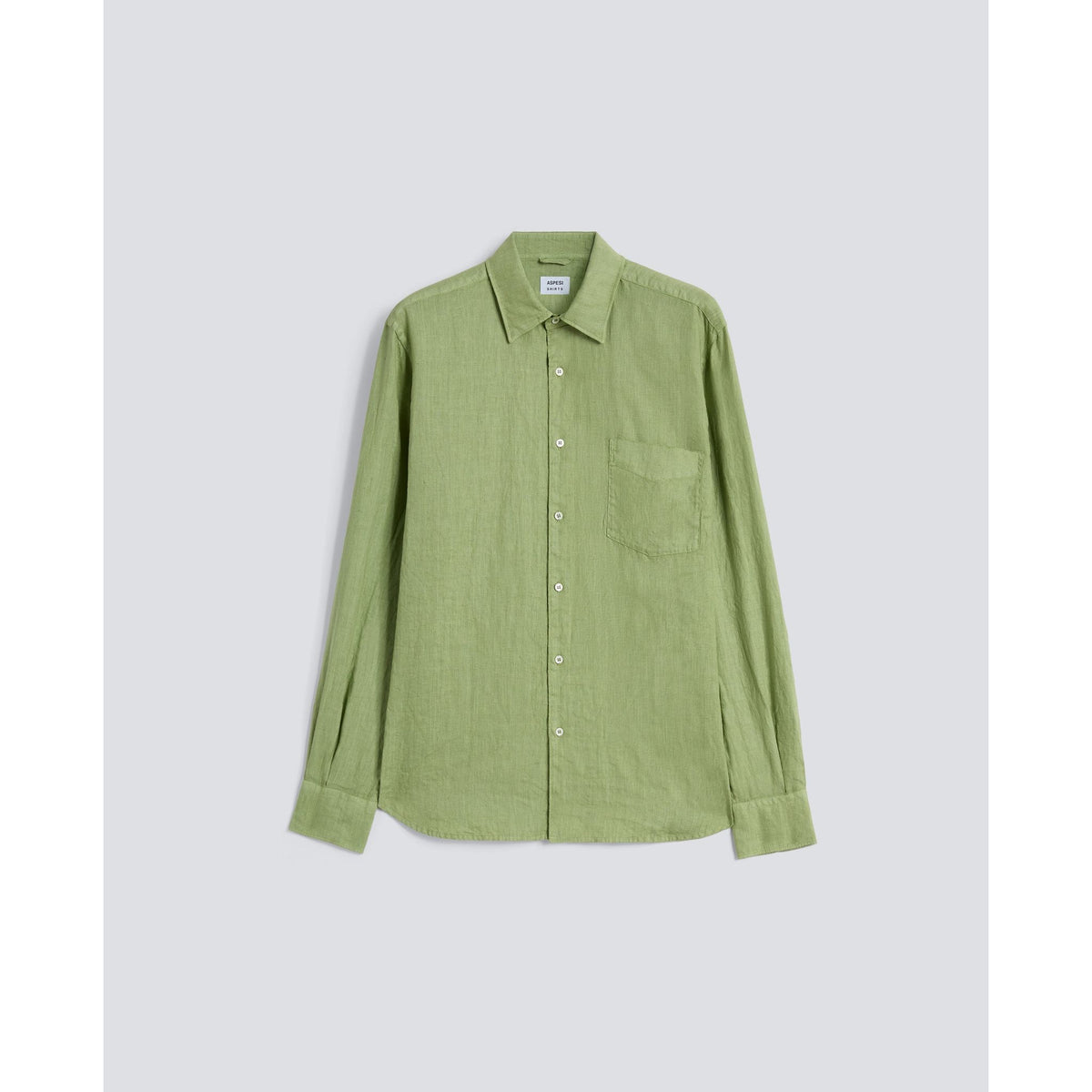 Light Linen Shirt With Pocket - GLENN