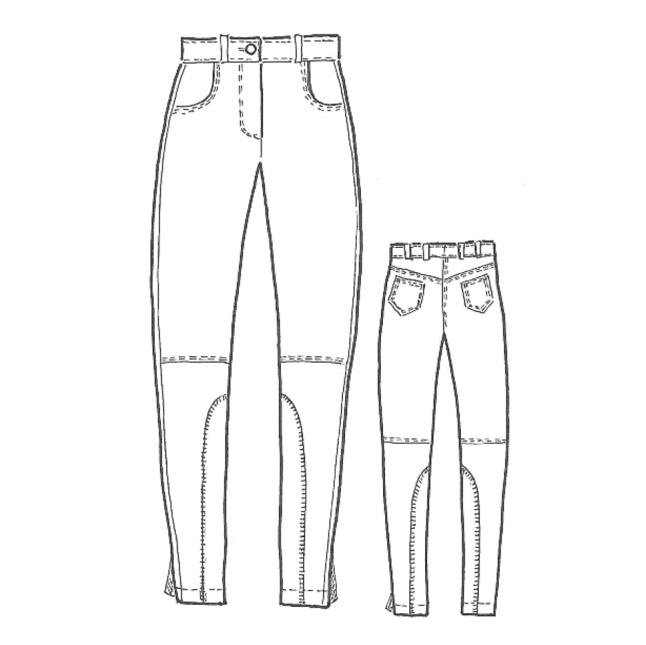 Zita Lamb Suede Trousers