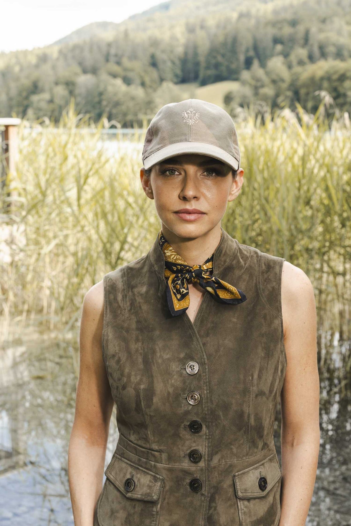 Habsburg Cap Camouflage - worn