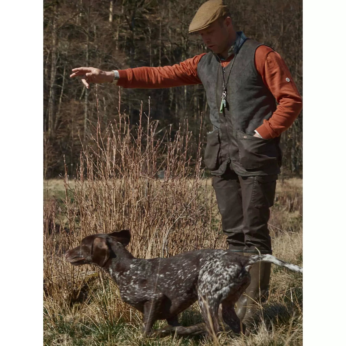 Vintage Dogsport Vest Leather Brown