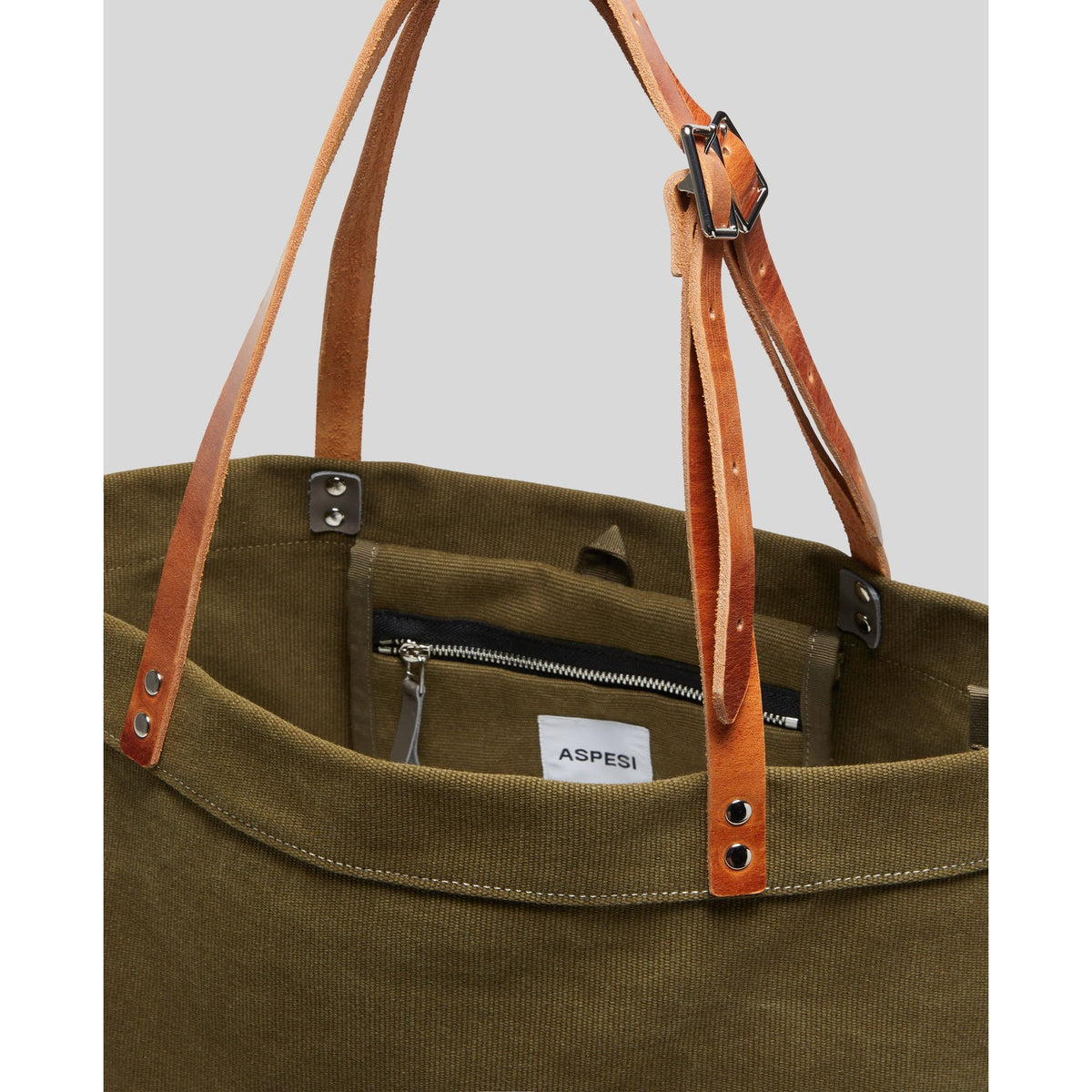 COTTON CANVAS SHOPPER