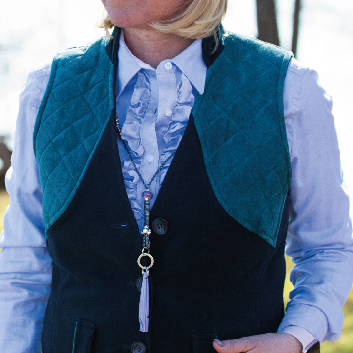 Bromford Blouse Baby Blue