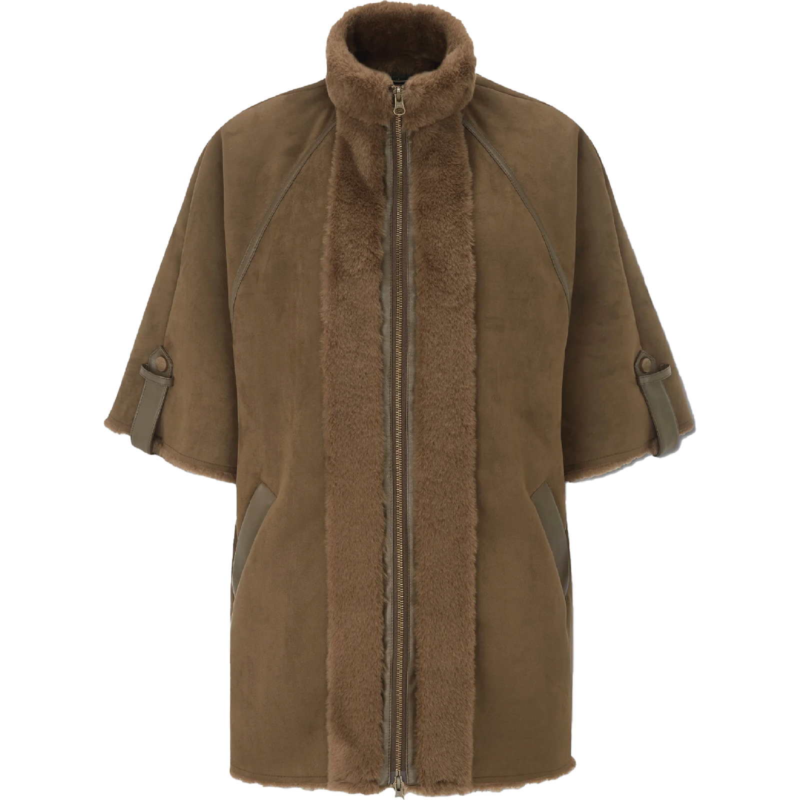 Surrey Ladies Cape in Hazelnut