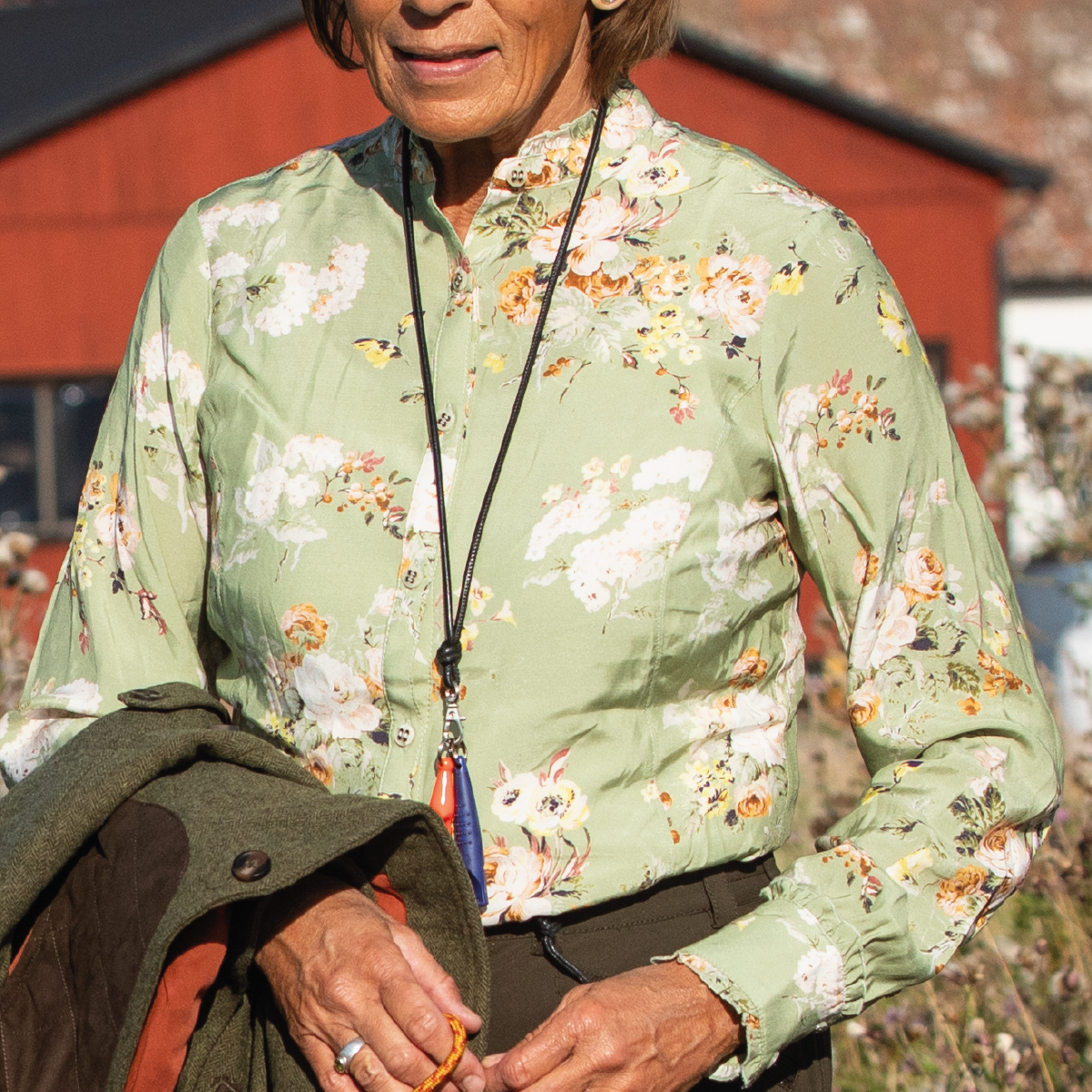 Clarion Blouse Rosegarden Print