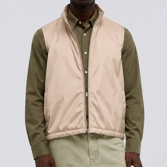 Nylon Vernes Vest Beige