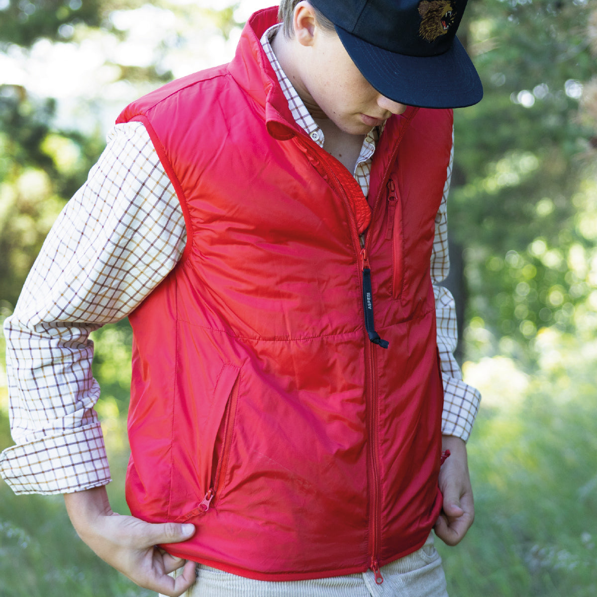 Nylon GIL Vest Red