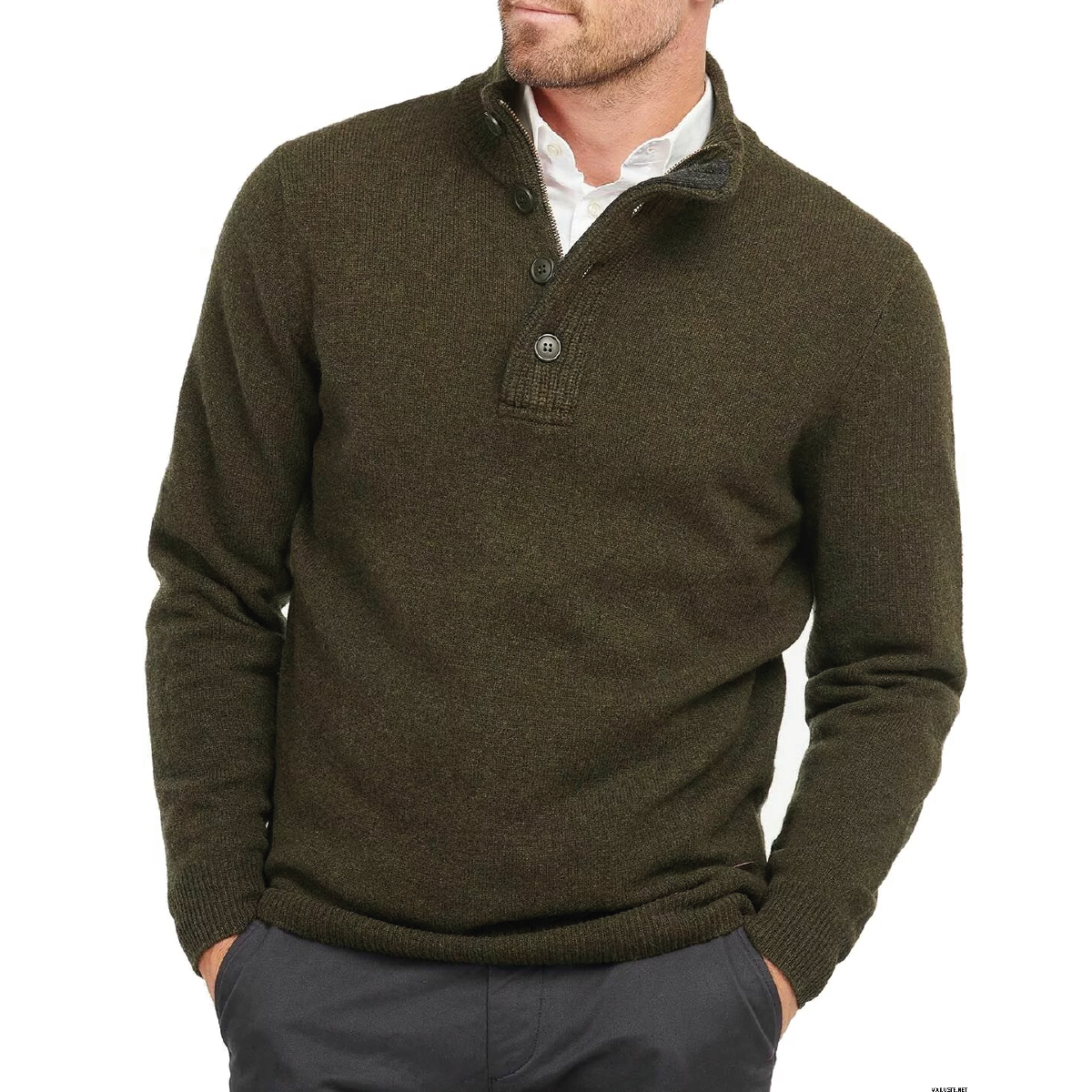 Essential Patch Half Zip