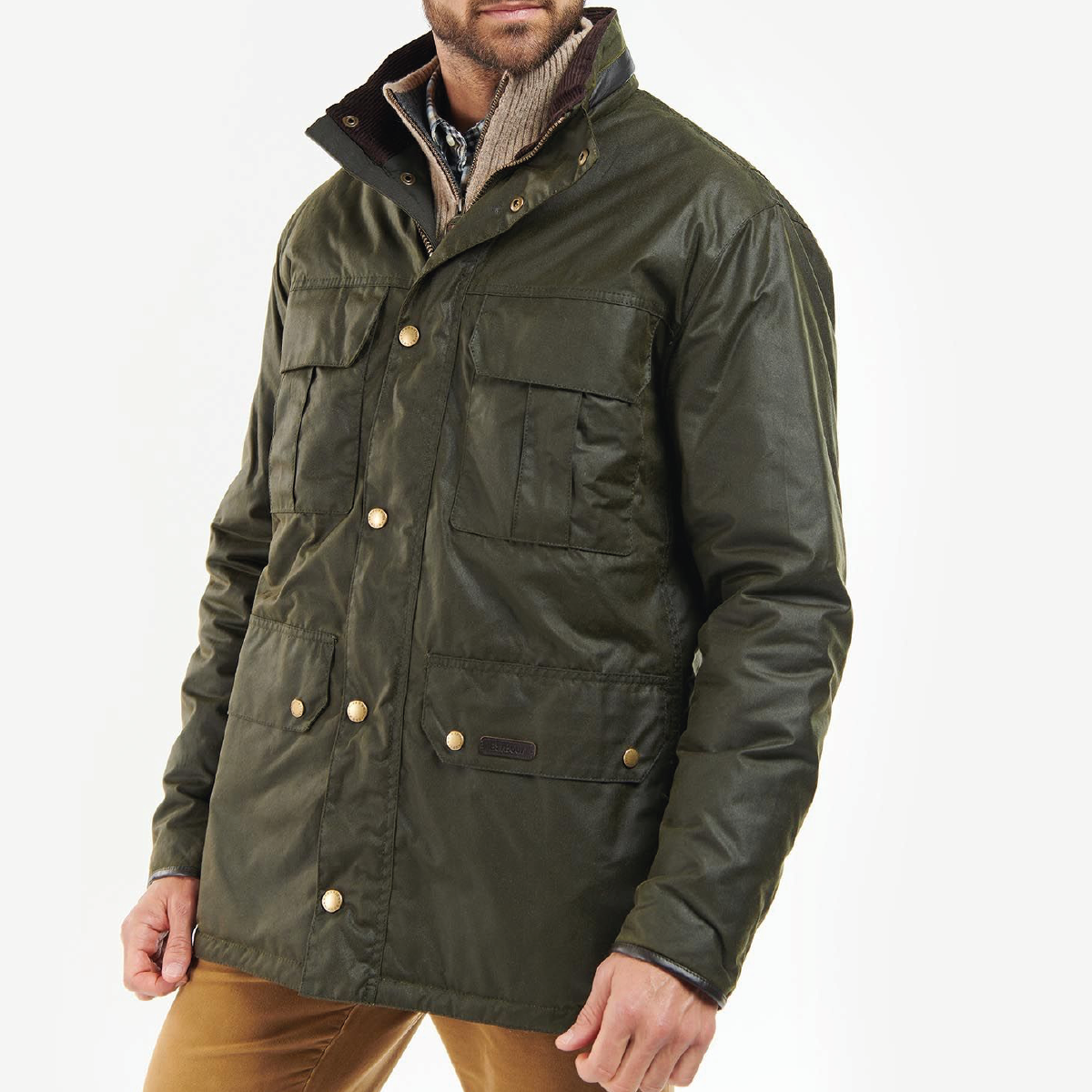 Malcolm Wax Jacket Archive Olive