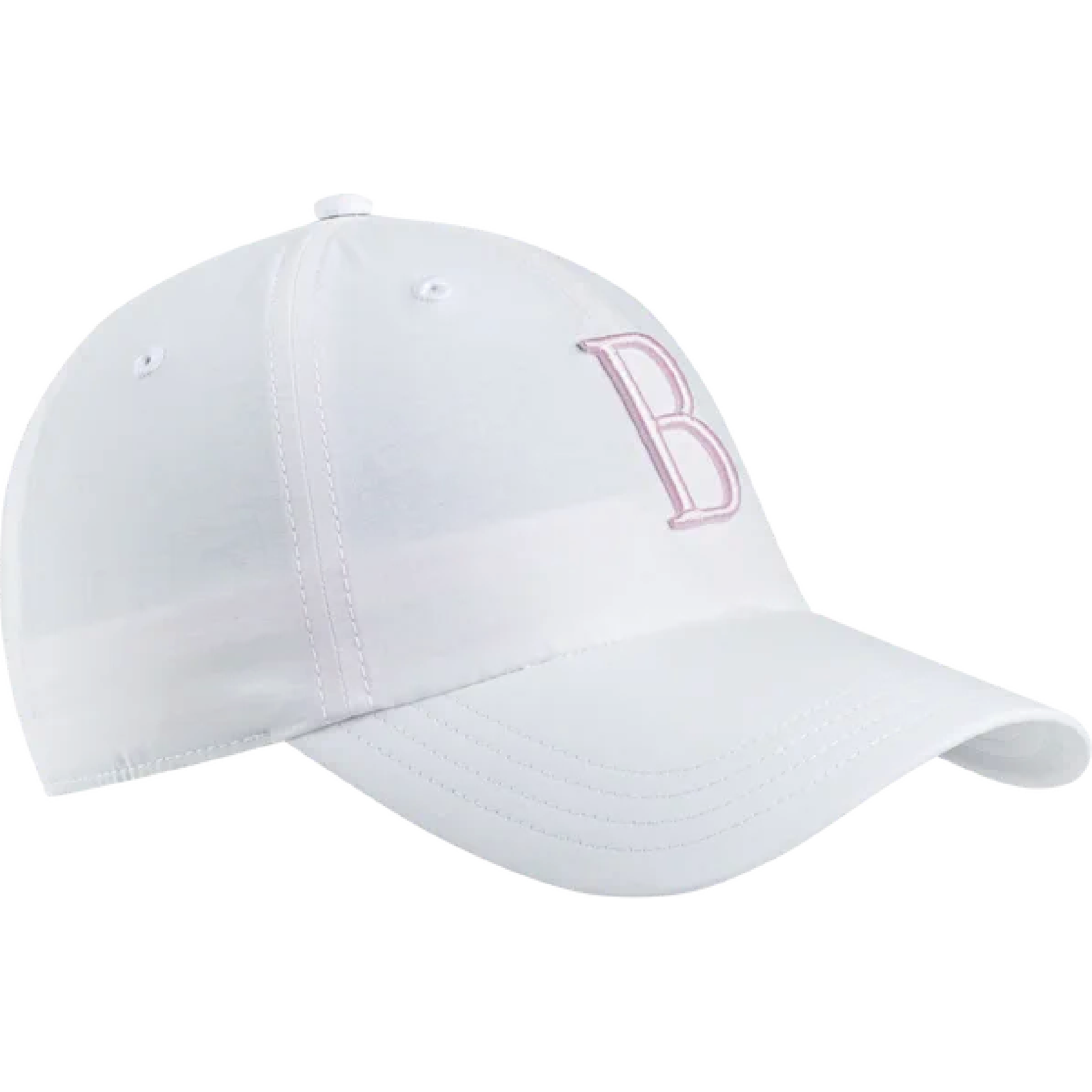 Big B Cap White & Pink