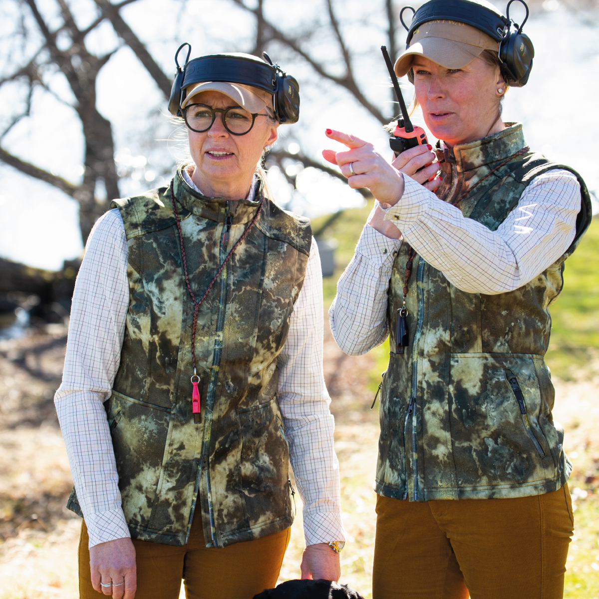 Cayley Camo Vest Woodland