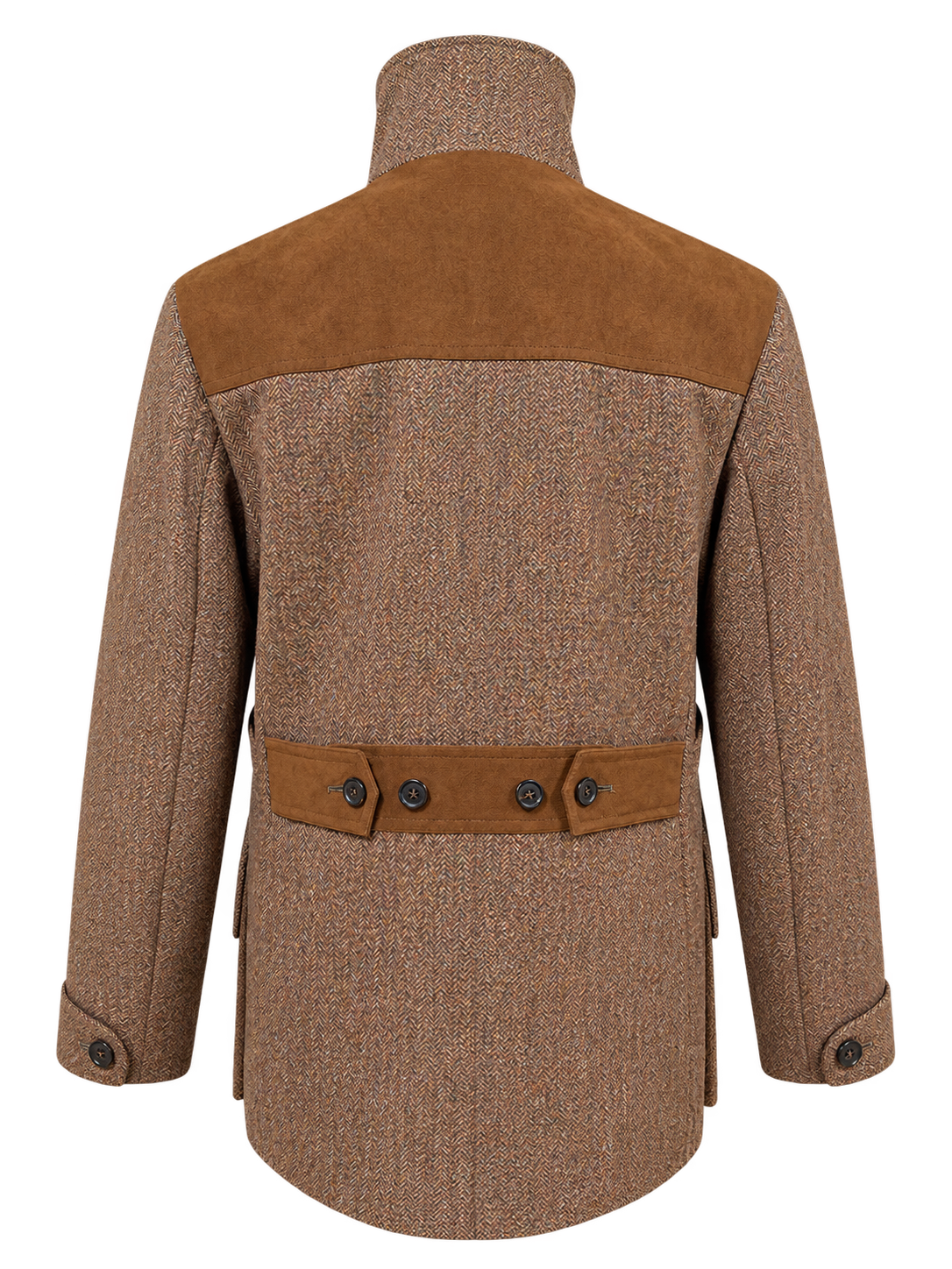 Ladies’ Juliet Tweed Field Coat – Burnished Bracken