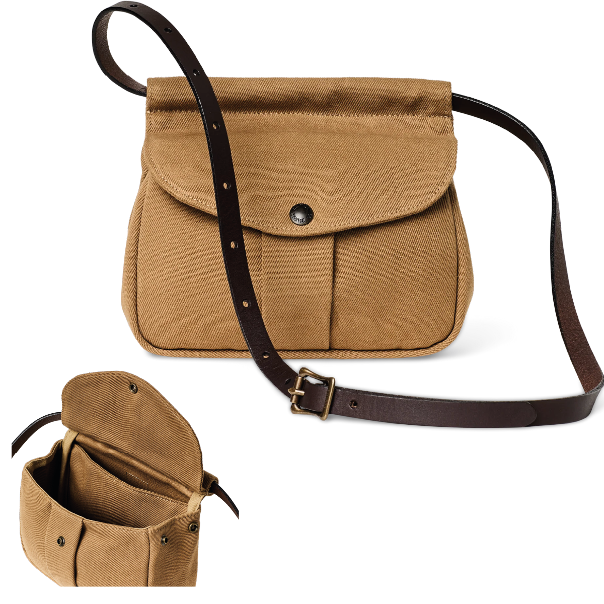 Rugged Twill Convertible Field Bag