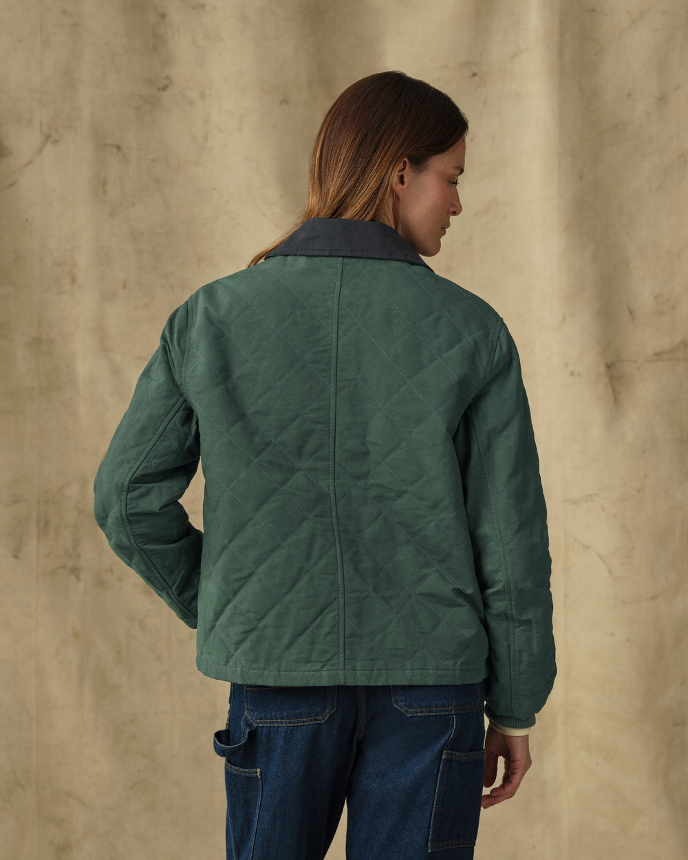 Women's Quilted Outfitter Jacket Deep Forest