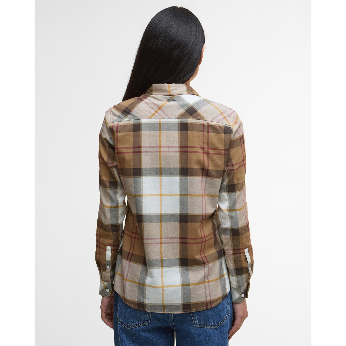 Bredon Regular Long-Sleeved Shirt Light Muted Tartan