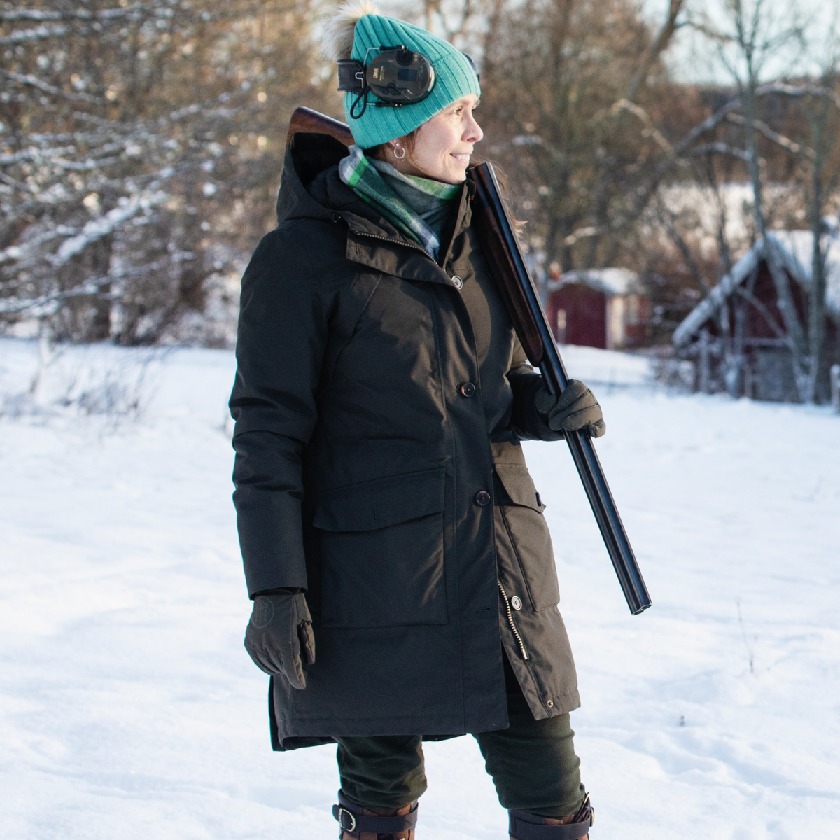 Sandford Lady Parka Olive