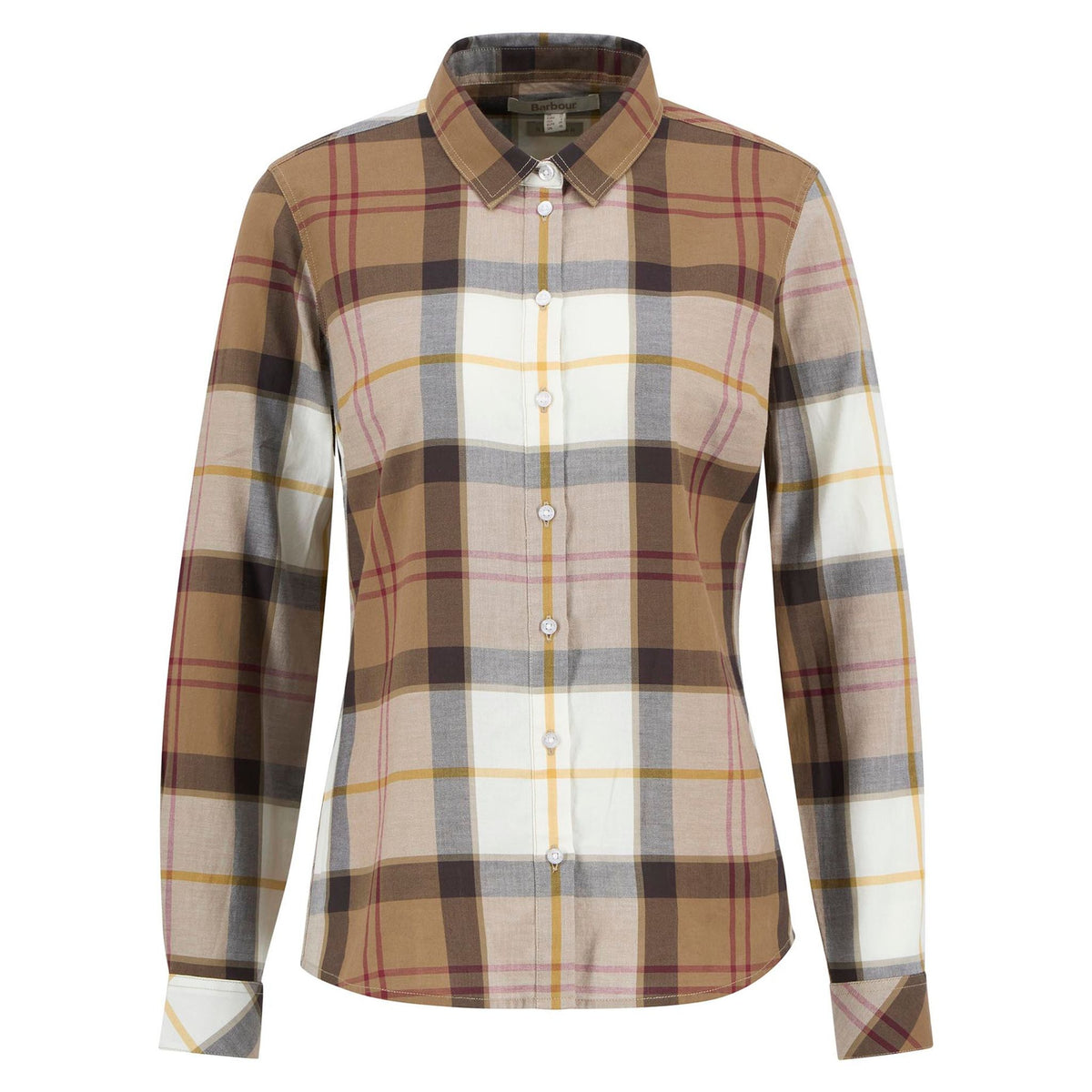 Bredon Regular Long-Sleeved Shirt Light Muted Tartan