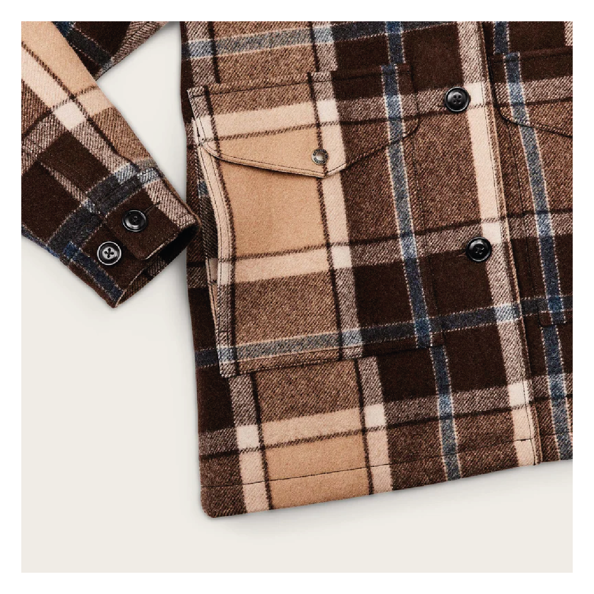 WOMEN&#39;S LINED WOOL PACKER COAT