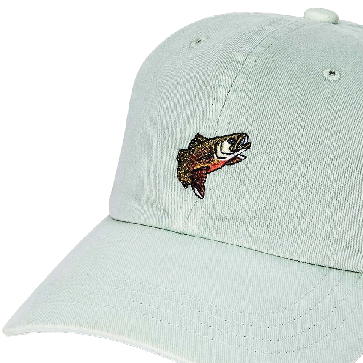 Washed Low-Profile Logger Cap Mint Trout