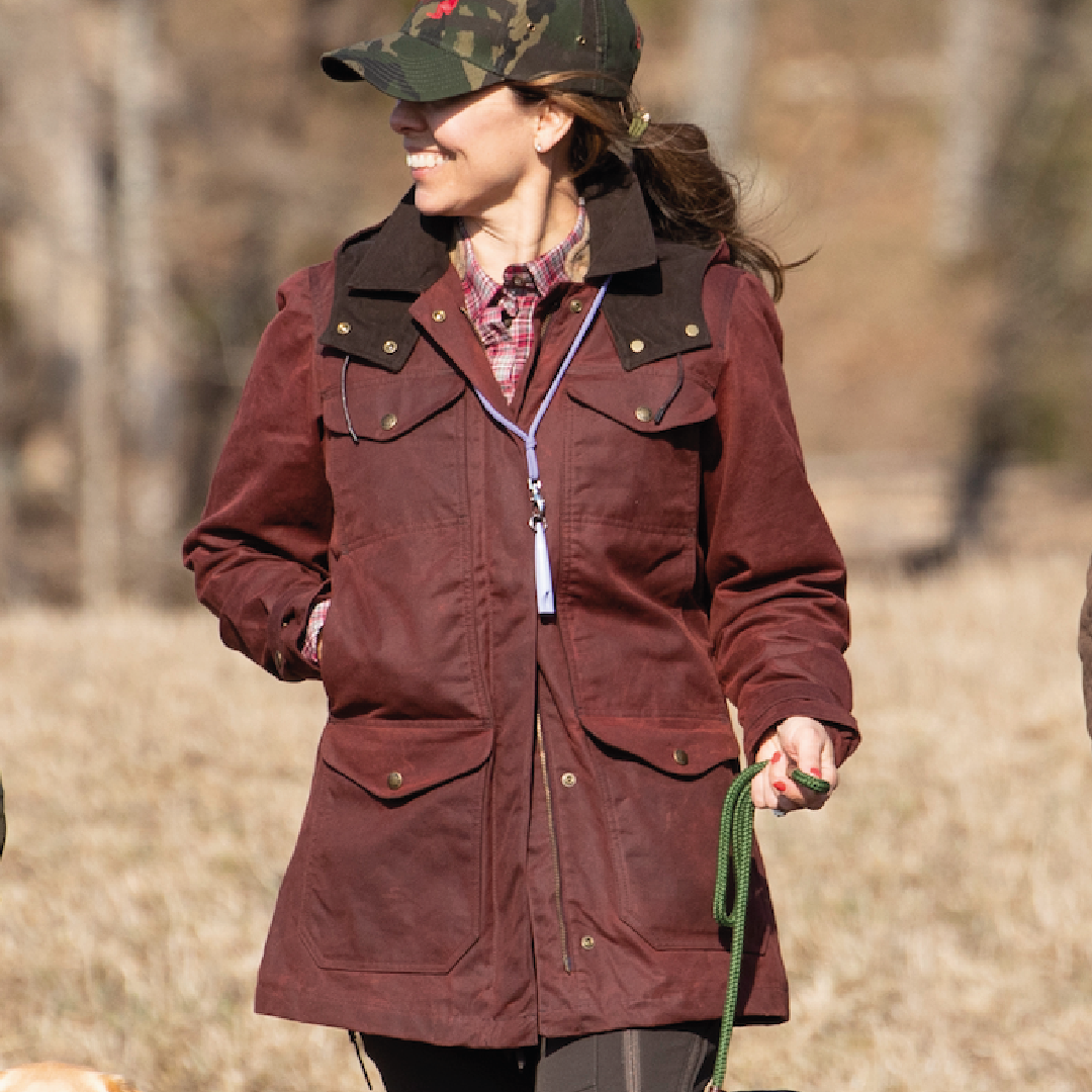 Womens Moorcroft Jacket Burgundy