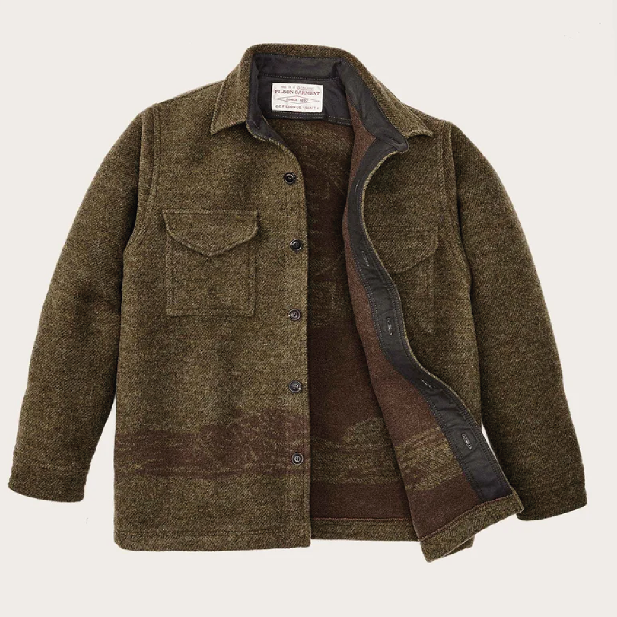 CCC Jacquard Wool Jac-Shirt