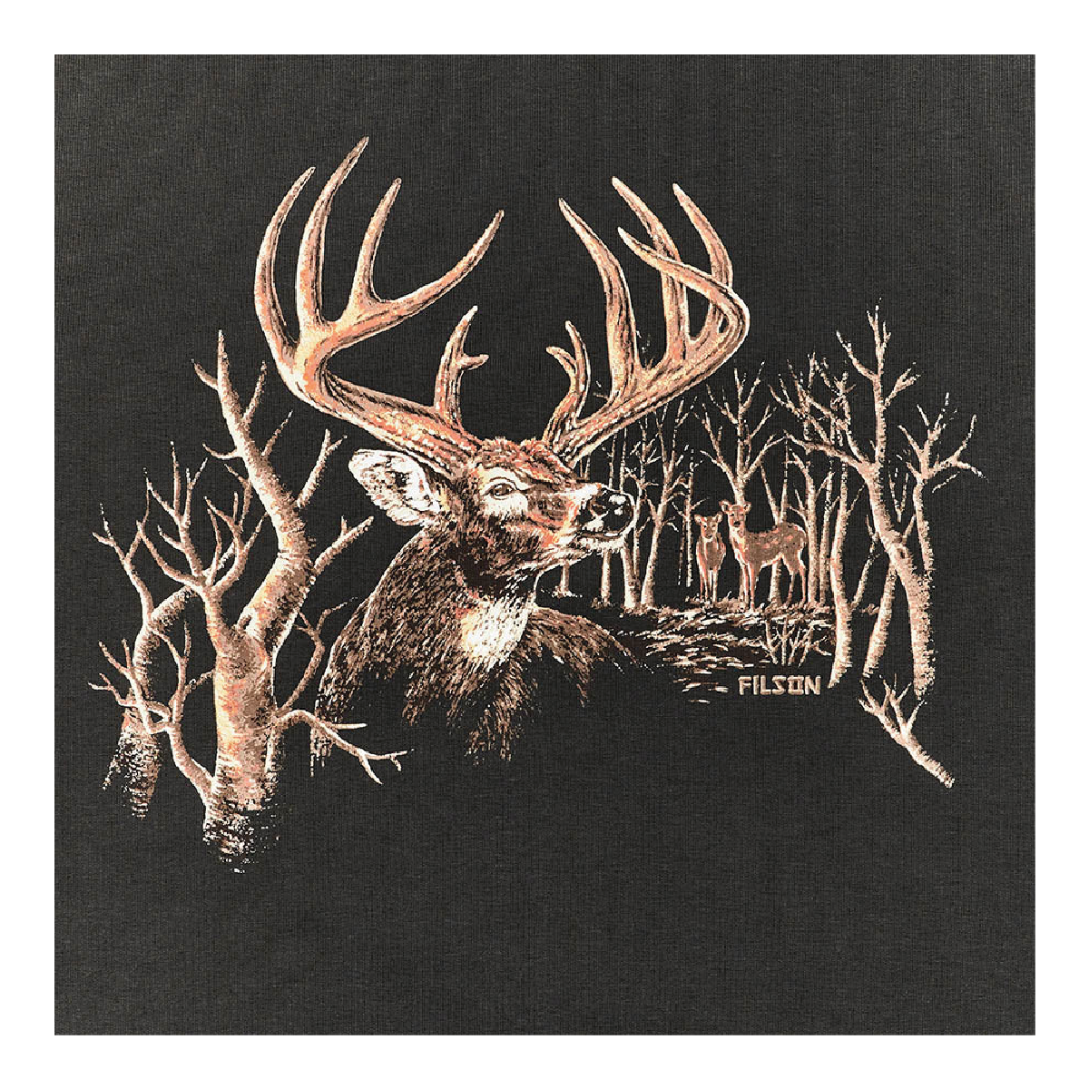 Prospector Graphic Faded Black / Deer