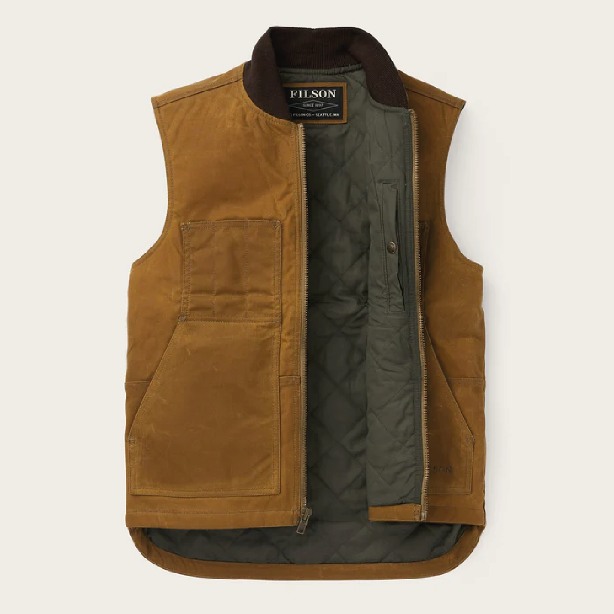 Tin Cloth Insulated Work Vest