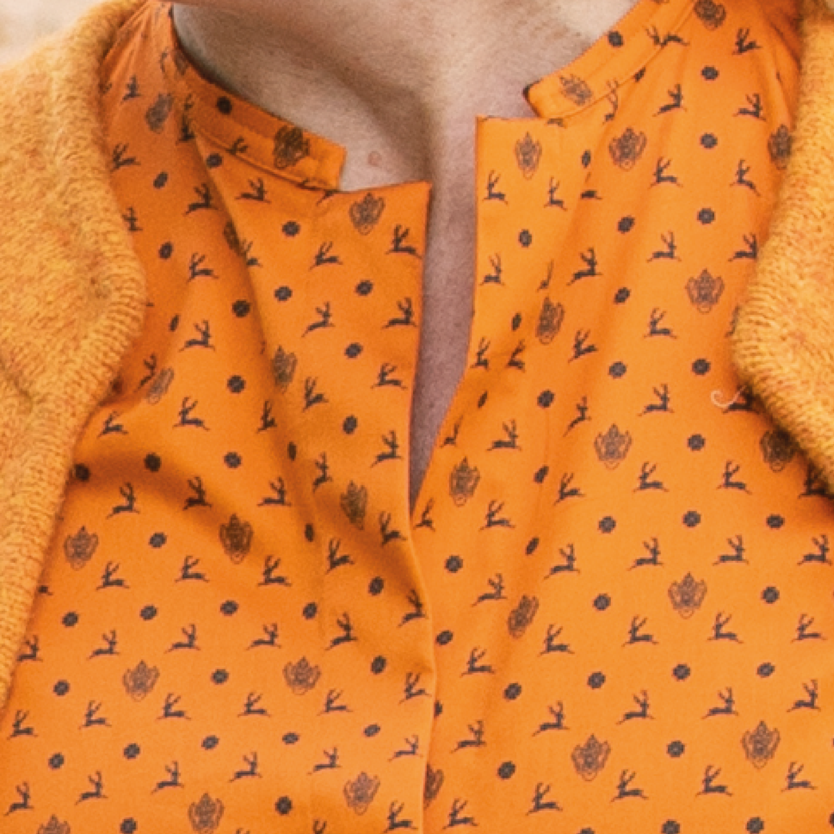 Habsburg Damskjorta Orange