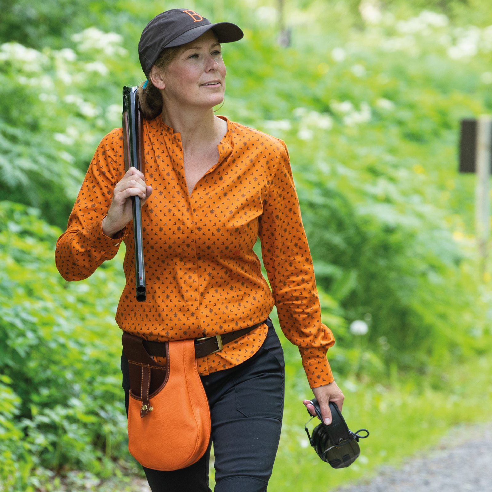 Habsburg Damskjorta Orange