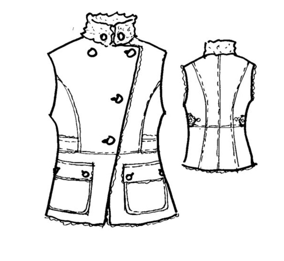 Lichtenau Women’s Lambskin Vest