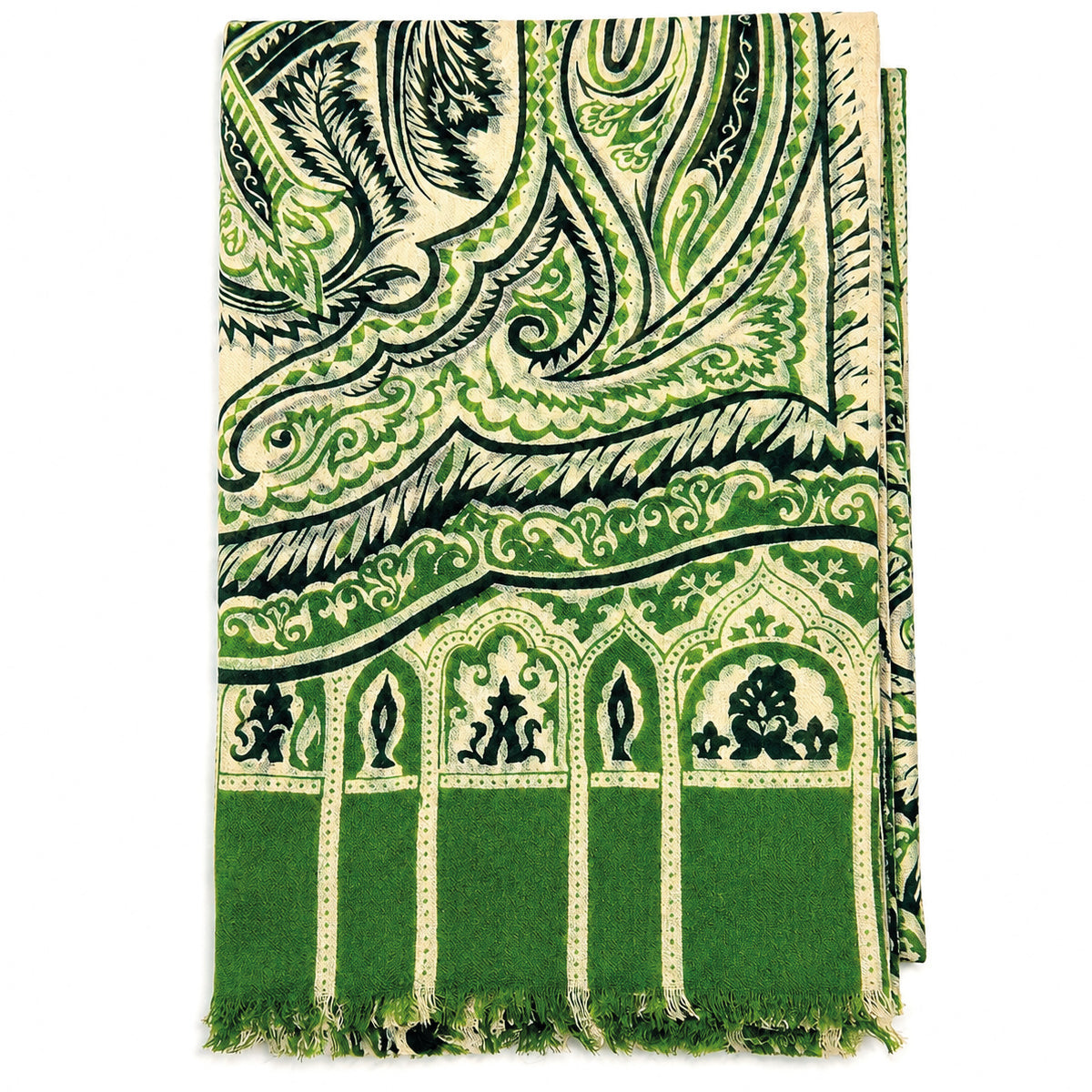 Schal Paisley Apple Green
