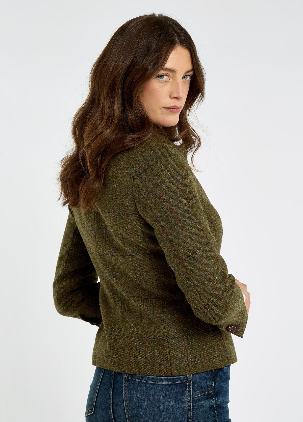 Dubarry Hillside tweedkavaj Thornwood – modell, bak