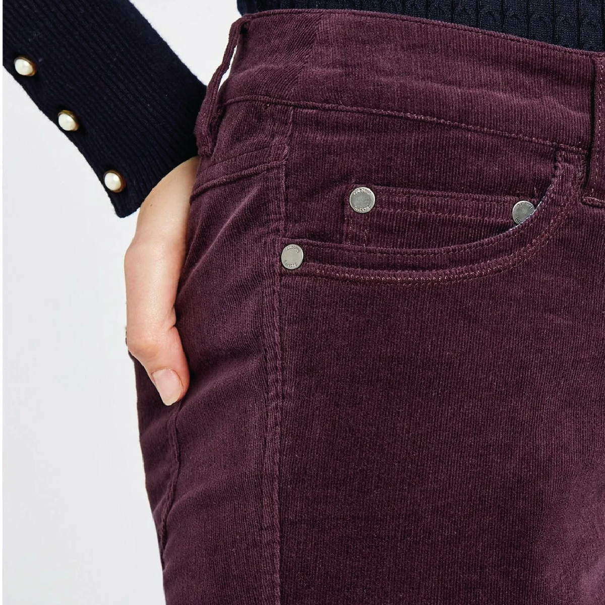 Honeysuckle Ladies Jeans Plum