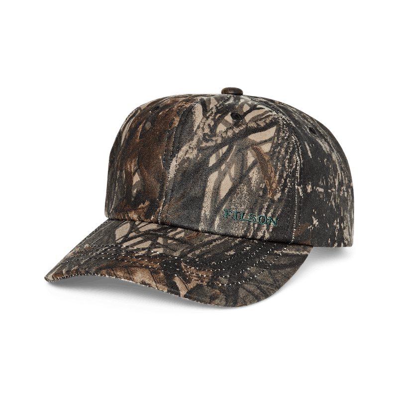 Logging Cap Oil Tin Low Profile Logger Cap Camo - Huntway