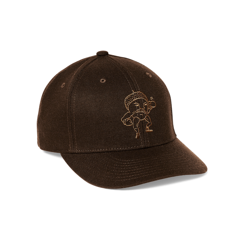 Light brown top baseball cap