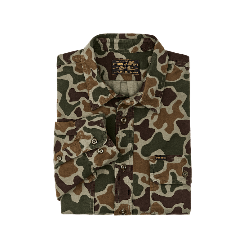 Field Flannel Shirt Frog Camo