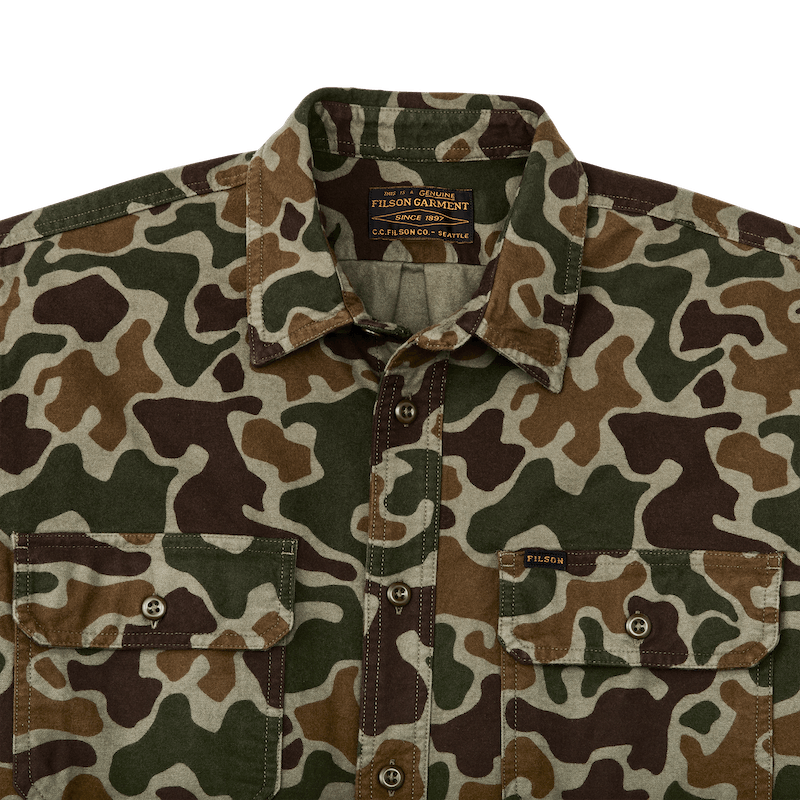 Field Flannel Shirt Frog Camo