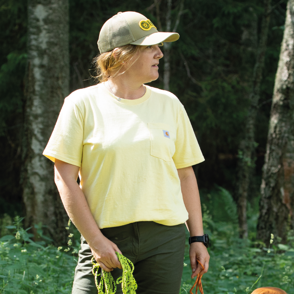 Workwear Pocket T-Shirt Pale Sun