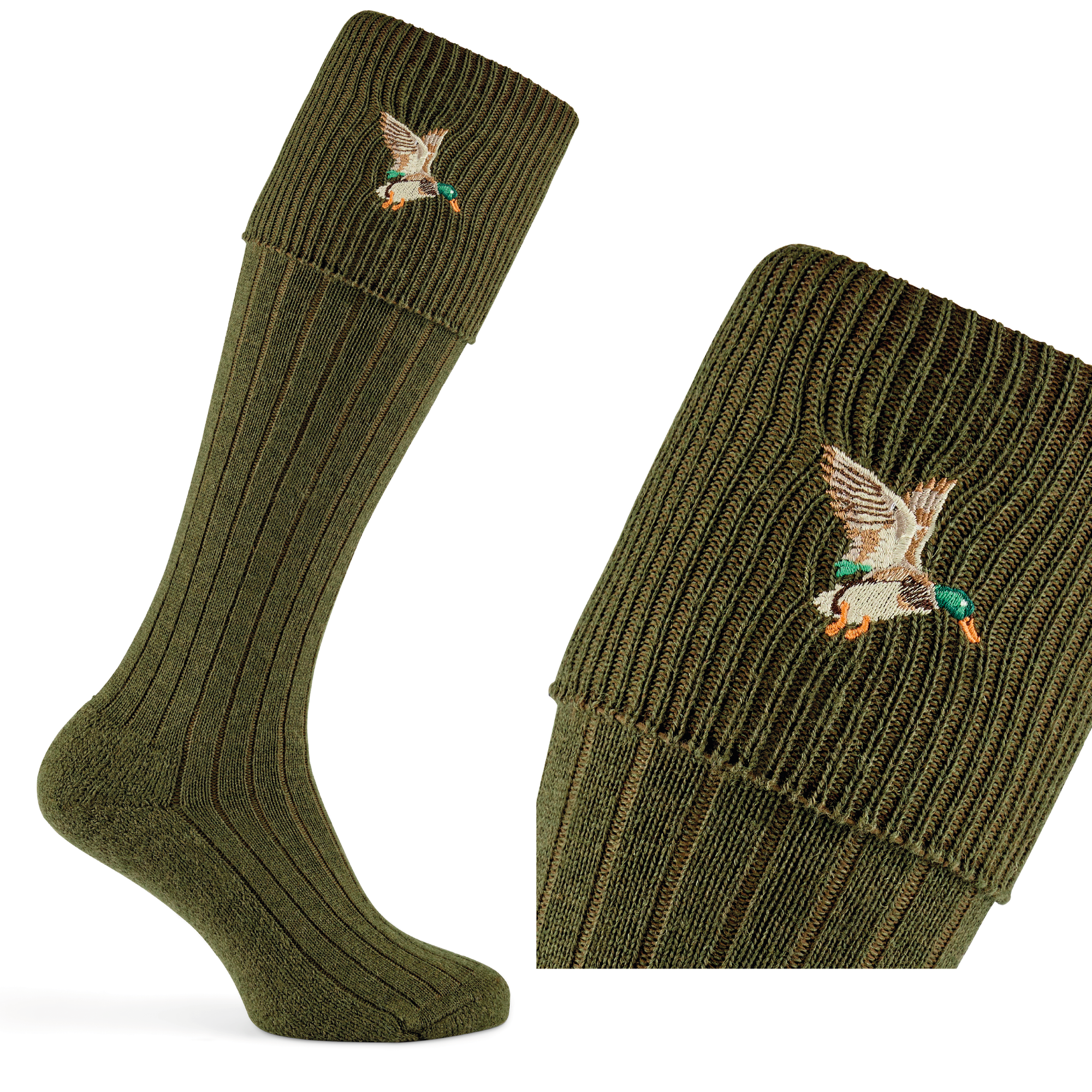 Stalker Duck Olive Sock