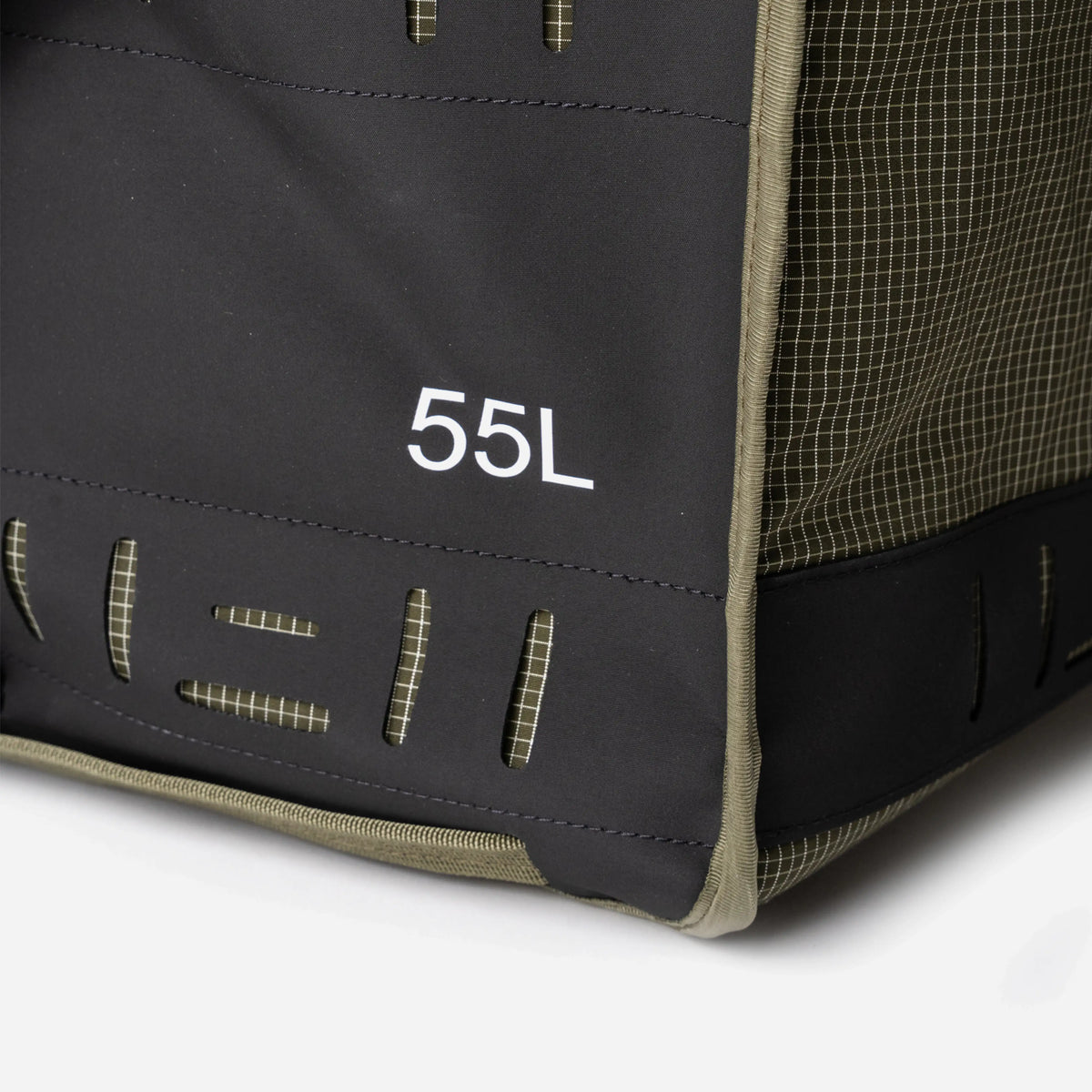 RUX Duffel Box 55L Green – storleksjämförelse