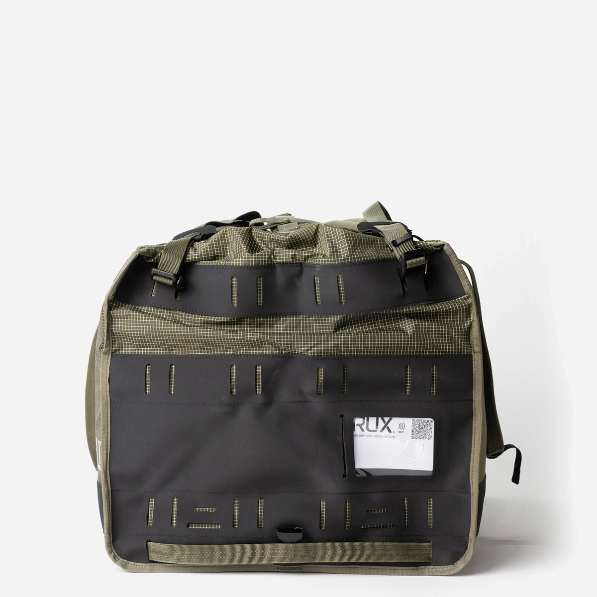 RUX Duffel Box 55L Green – gavel, spänne uppåt