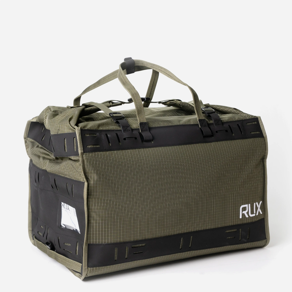 RUX Duffel Box 55L Green – 3/4 höger