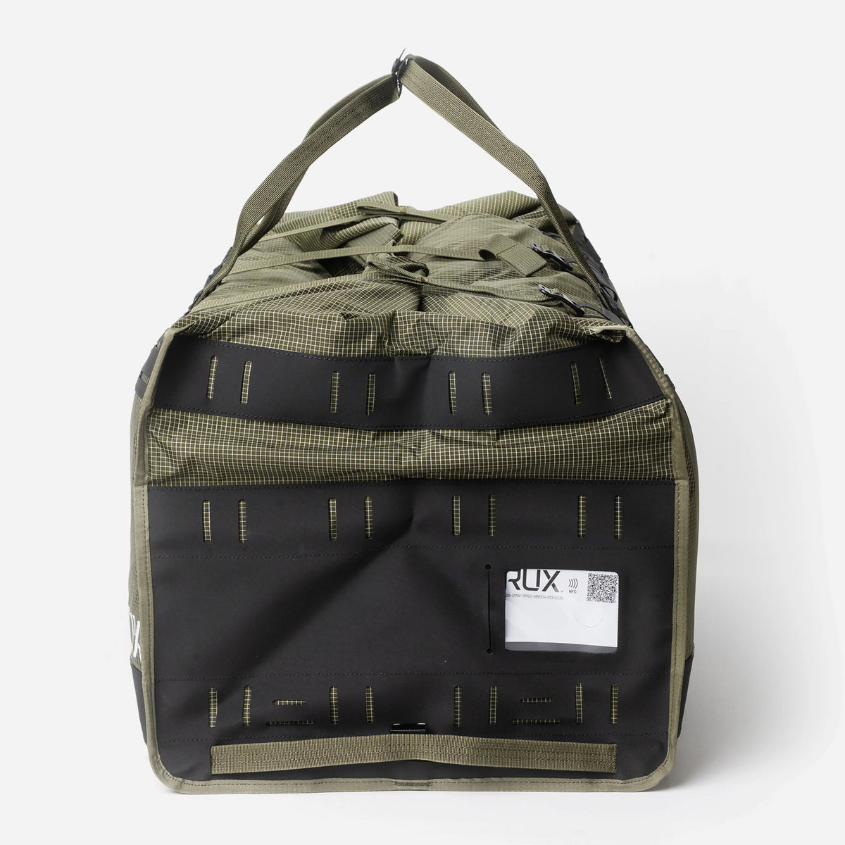 RUX Duffel Box 75L Green – gavel, spänne uppåt