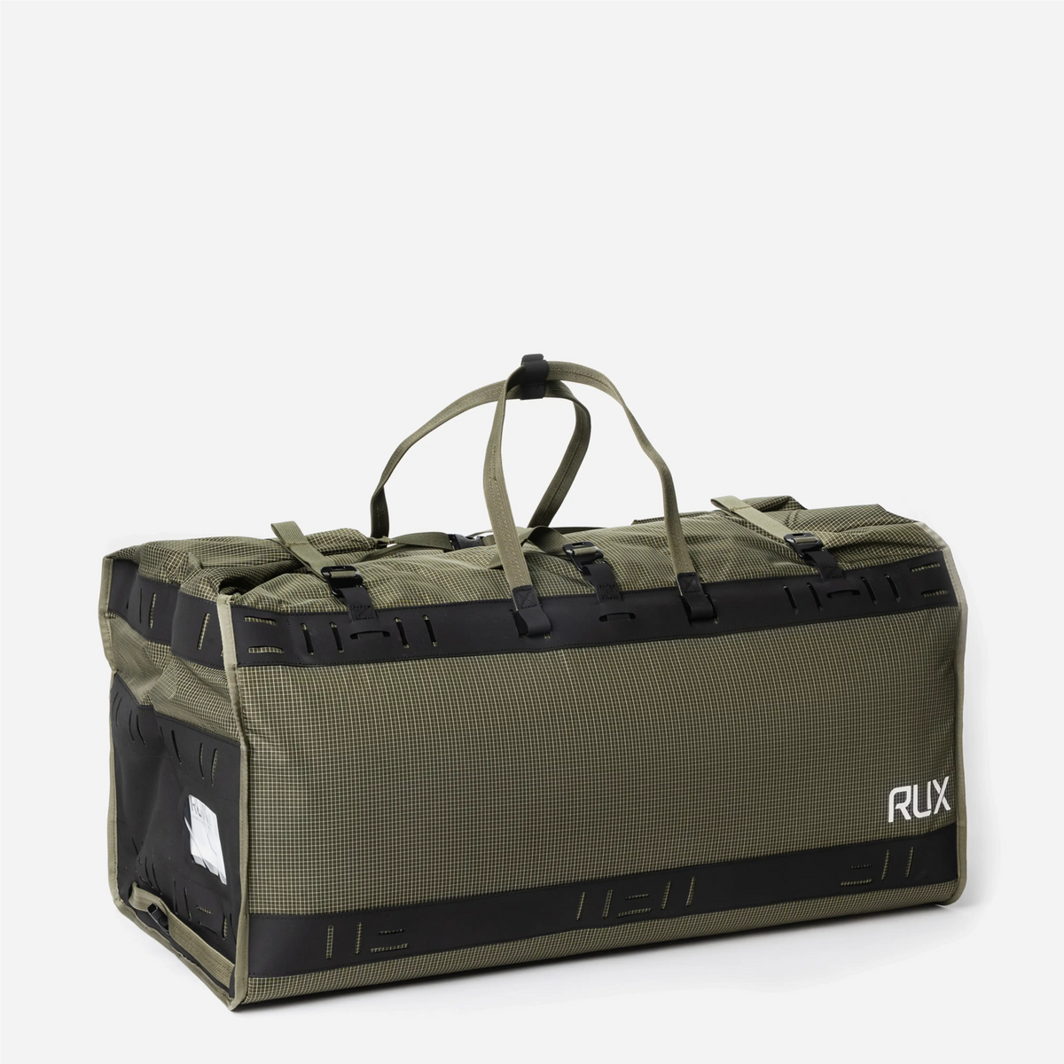 RUX Duffel Box 75L Green – 3/4 höger