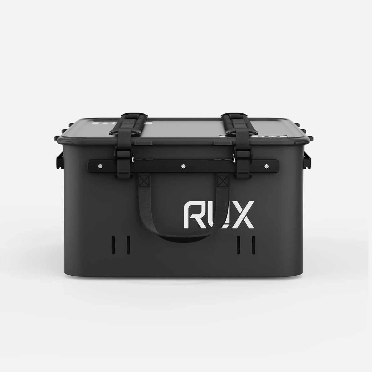 RUX 40L Gear Box Black – framifrån